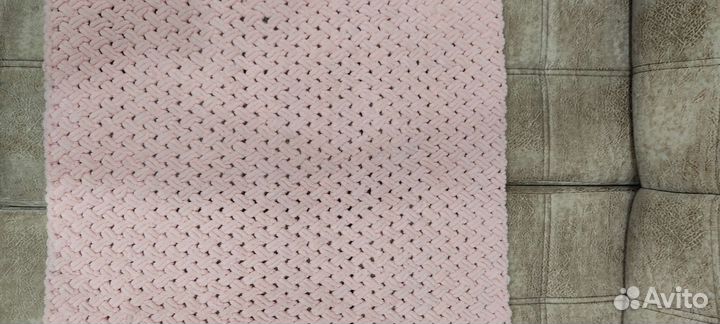 Плед детский вязаный