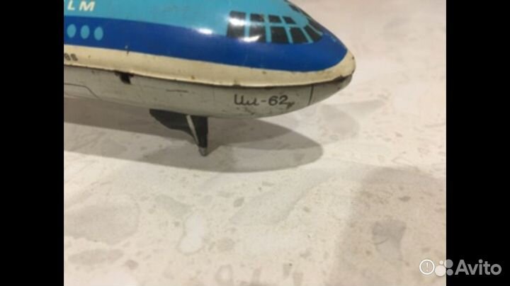 Модель самолета ил-62 KLM