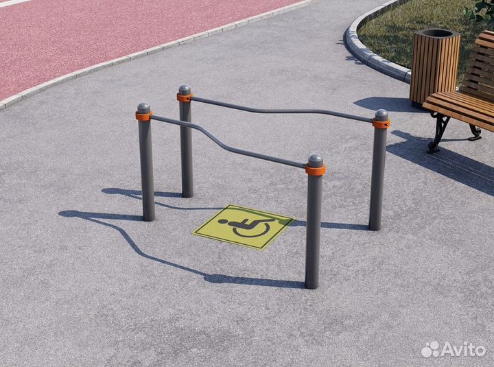 Уличный спортивный комплекс