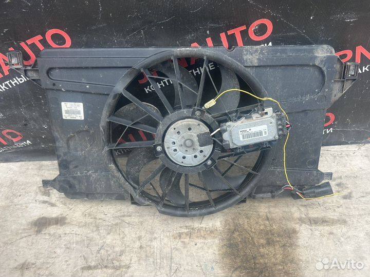 Mazda 3 BK диффузор, вентилятор, блок