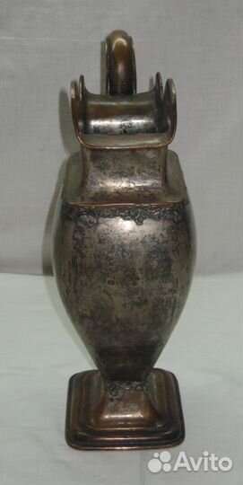 Кувшин медный, серебрение. Ксимантовский. N1432