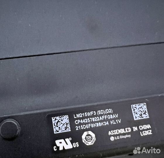 Матрица, Apple iMac 21.5 late 2013, на запчасти