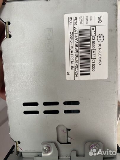 Магнитолла форд фокус мондео