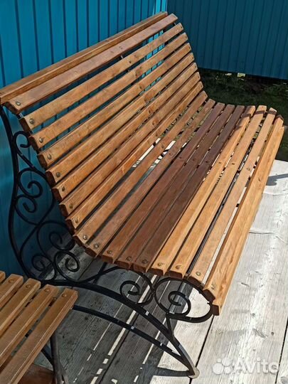 Скамейка уличная, садовая