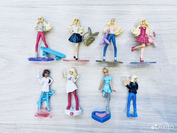 Киндер сюрприз Барби Barbie и Барби профессии