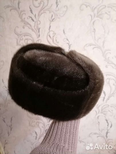 Меховая мужская кепка