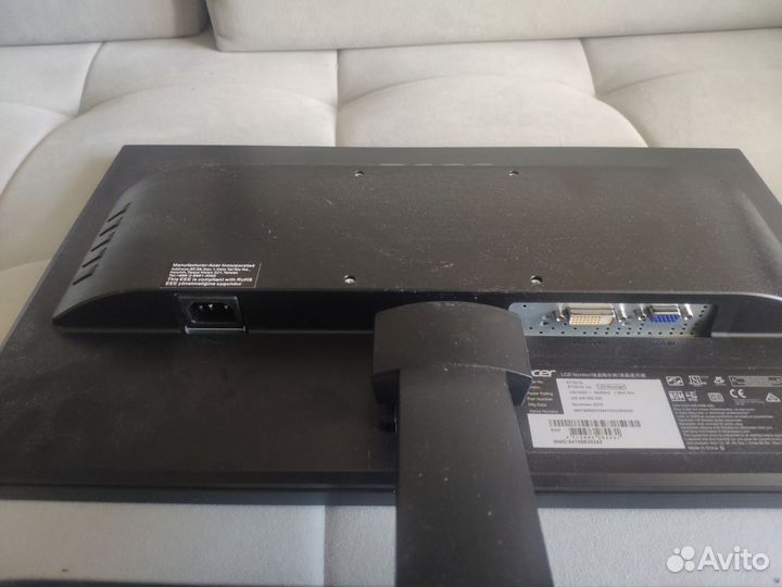 Монитор 21д, 60гц, Acer