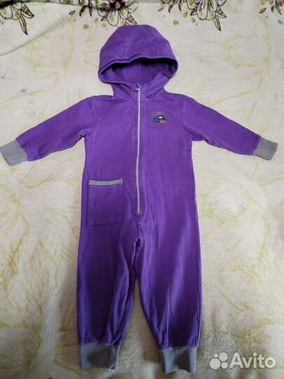 Комбинезон поддева для девочки 86 cave kids