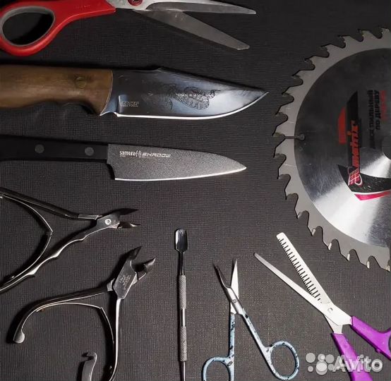 Заточка любого инструмента, изготовление ключей