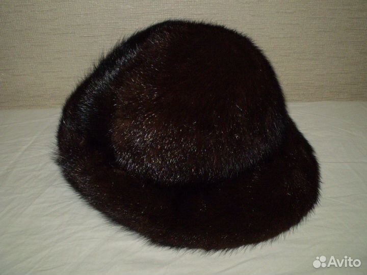 Норковая шапка бу