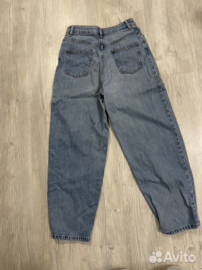 Джинсы zara mom 36