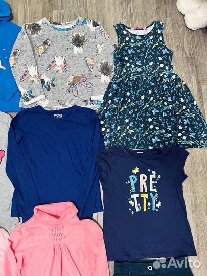 Одежда 122 128 пакетом для девочки