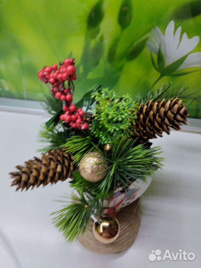 Новогодние украшения ручной работы