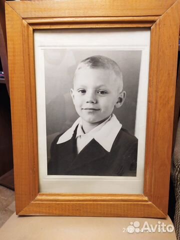 Рамка деревянная со стеклом с фото СССР