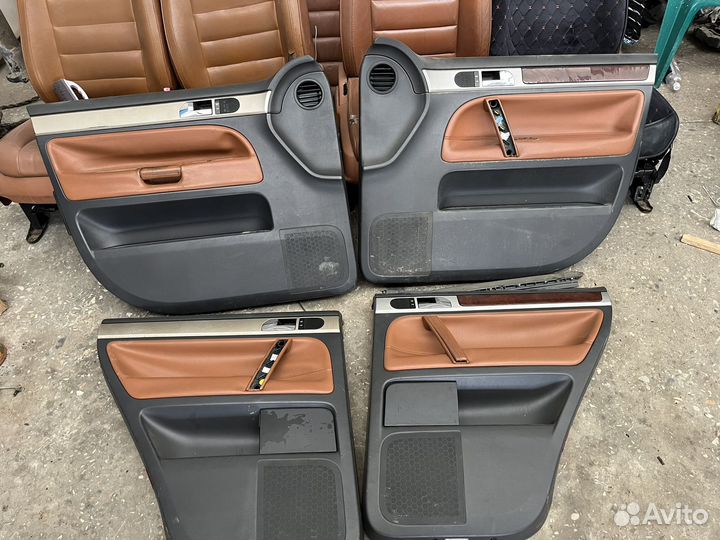 Обшивки дверей volkswagen touareg