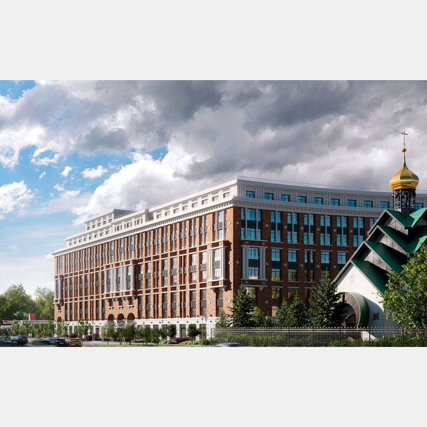1-к. квартира, 51,7 м², 3/9 эт.
