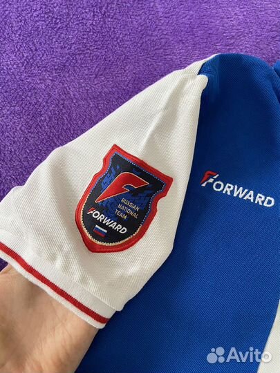 Кофта Поло forward Россия s 170 белая