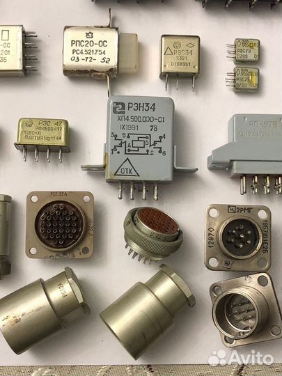 Реле разъемы транзисторы