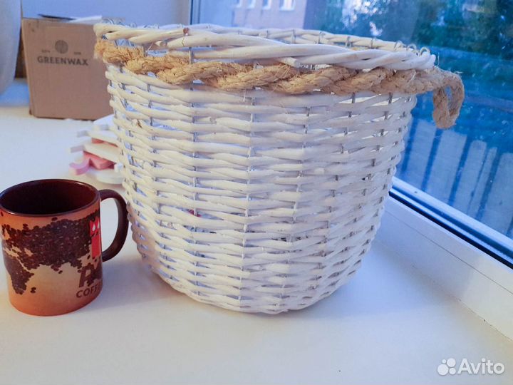 Корзина плетеная