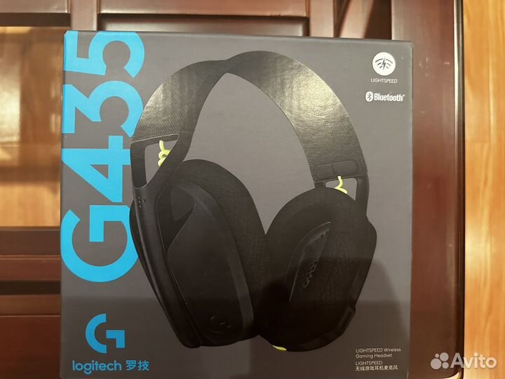 Беспроводные наушники logitech g435