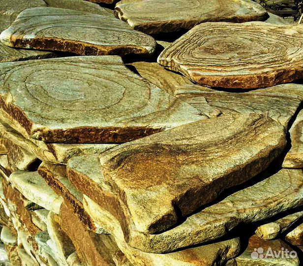 Камень плитняк природный