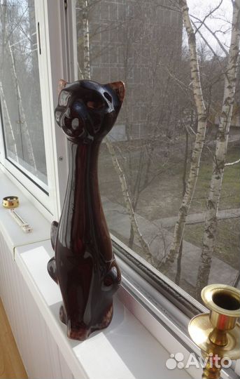 Кот керамический