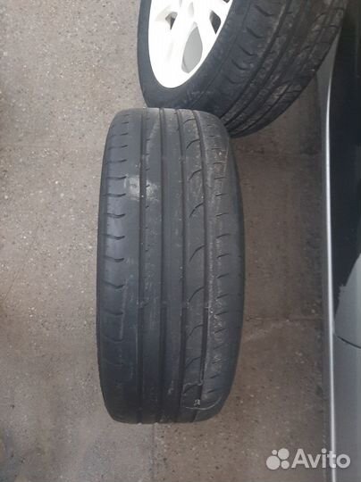 Резина на литых дисках Continental 205/55 R16