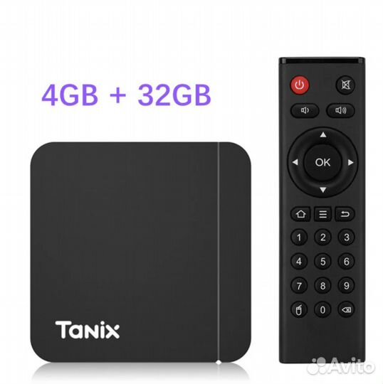 Smart TV приставка Tanix W2 4/32