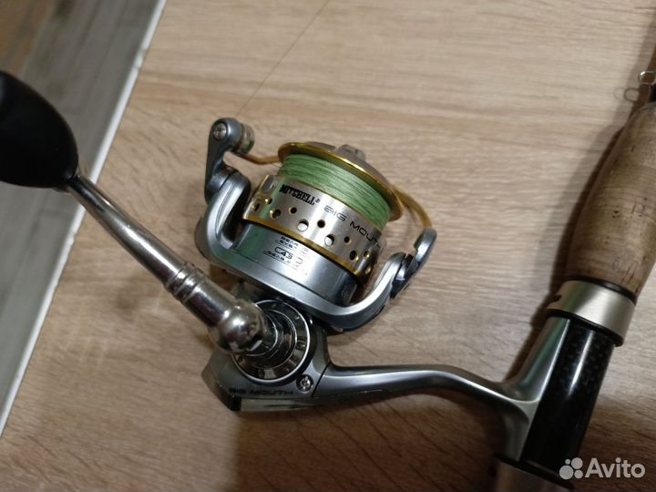 Спиннинг Pontoon21 7,6.c катушкой mitchell