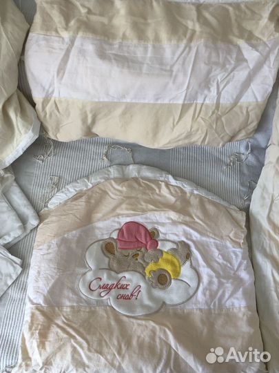 Бортики+постельное+балдахин