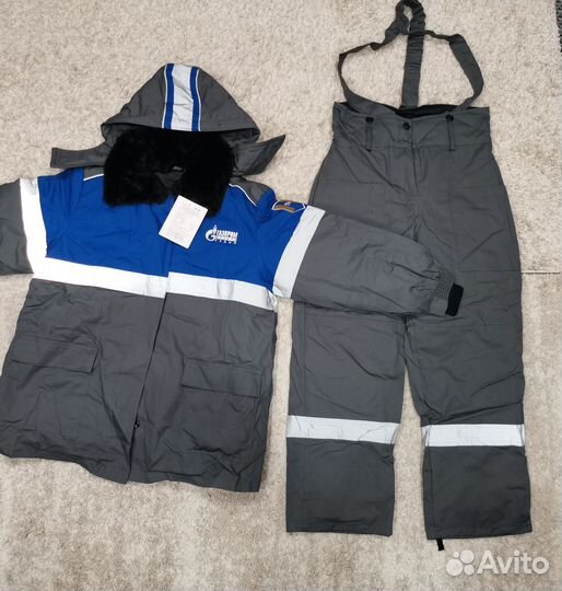 Спецодежда Газпром 44-46/158-164 зимняя рабочая