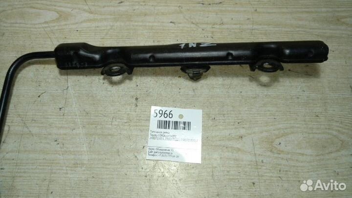 Топливная рейка Toyota Corolla 1nzfe