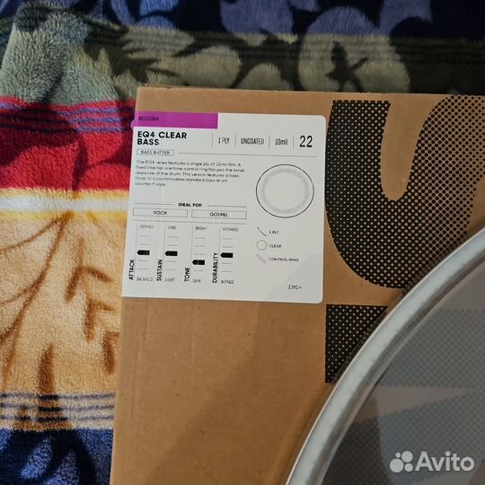 Evans BD22GB4 новый пластик для бас барабана