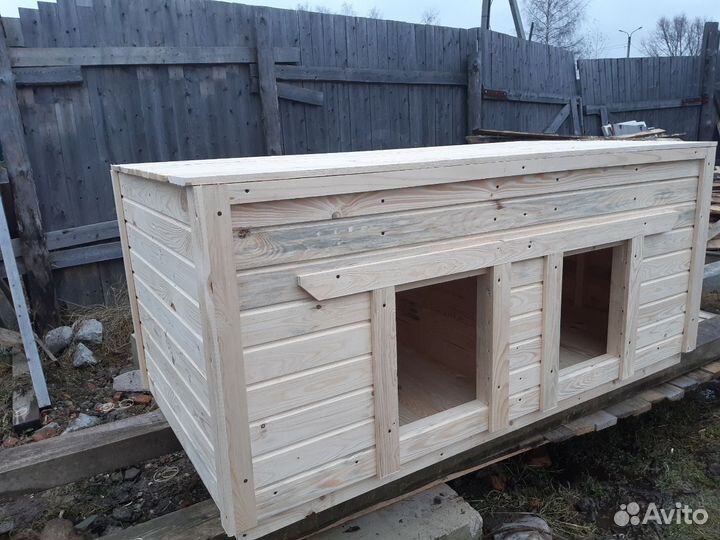 Будка для собаки вольерная