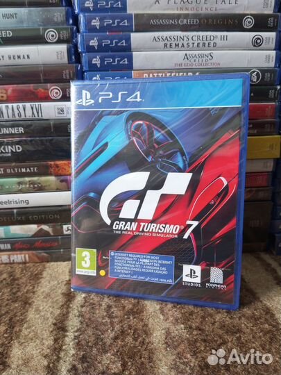 Gran turismo 7 ps4 новый/new