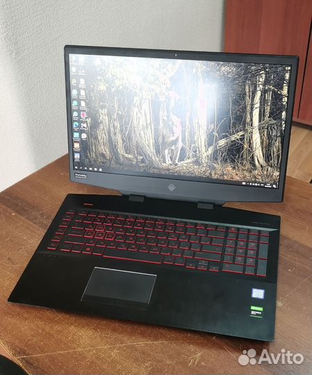 Игровой ноутбук hp omen 17