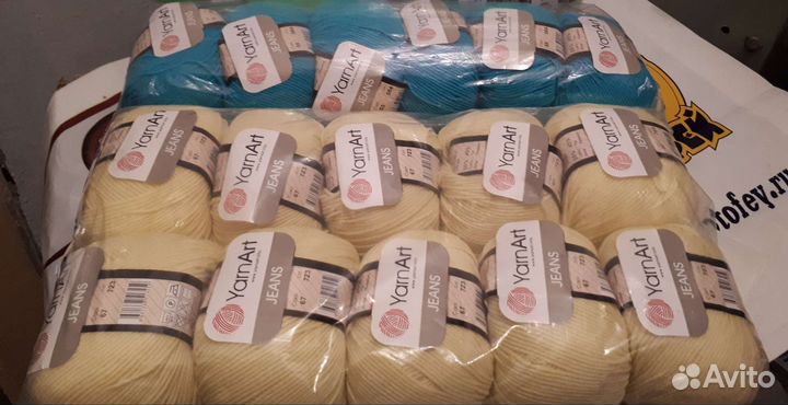 Пряжа Джинс Ярн Арт (Турция) цена за один моток