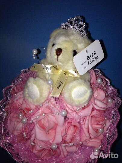 Плюшевые букеты на 8 марта день рождения