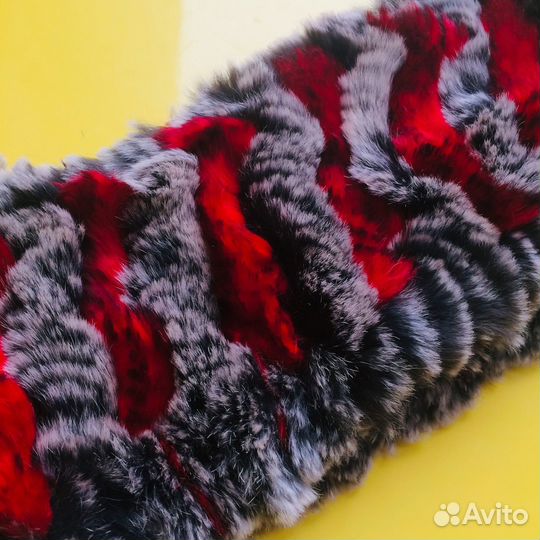 Меховая повязка на голову