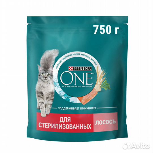 Корм purina ONE сухой корм для стерилизованных ко