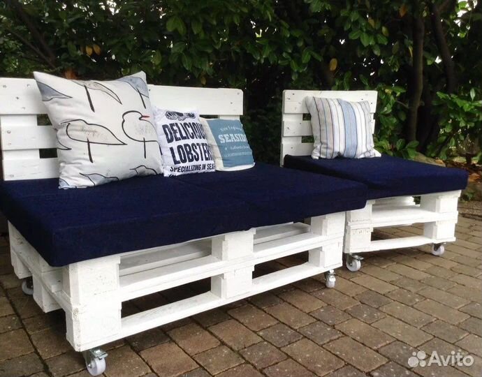 Диван в стиле лофт