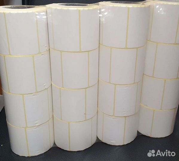 Термоэтикетки 58*40- 700шт в намотке