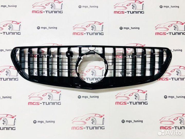 Решетка радиатора Mercedes S-Coupe C217 GT Black