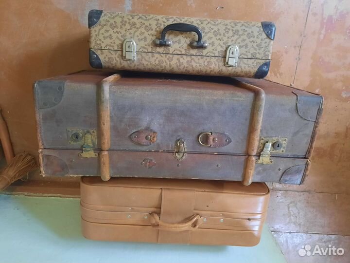 Чемодан каретный хобби винтаж