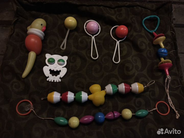 Ретро погремушки СССР и ГДР Германия