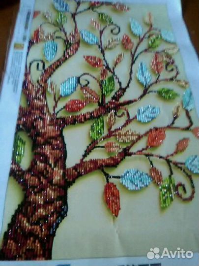 Алмазная картина денежное дерево