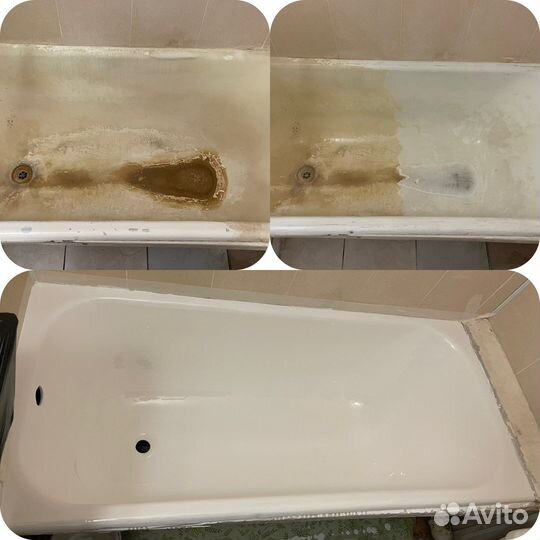 Реставрация ванн жидким акрилом