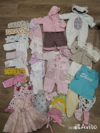 Детская одежда для девочек пакетом 62