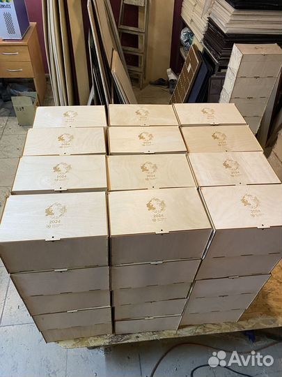 Подарочные коробки из фанеры оптом