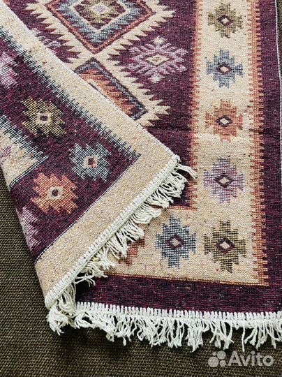 Ковер турецкий килим хлопок новый